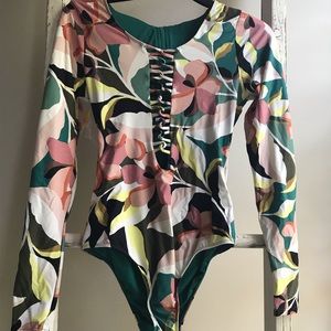 O’Neil long sleeve one piece